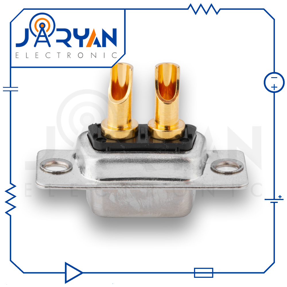 2W2Soldering FemaleStright (3) کانکتور 2W2 مادگی لحیمی صاف
