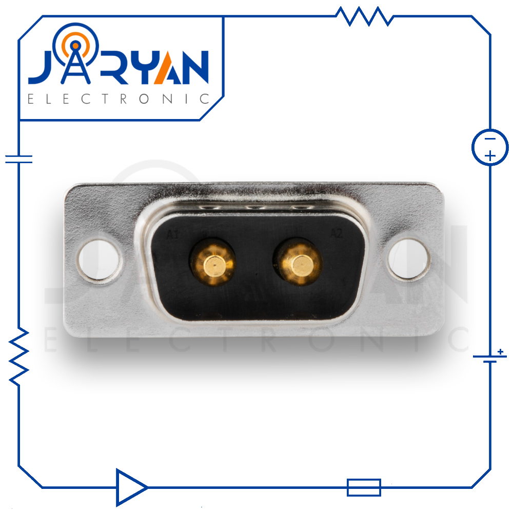 2W2Soldering MaleStright کانکتور 2W2 نری لحیمی صاف