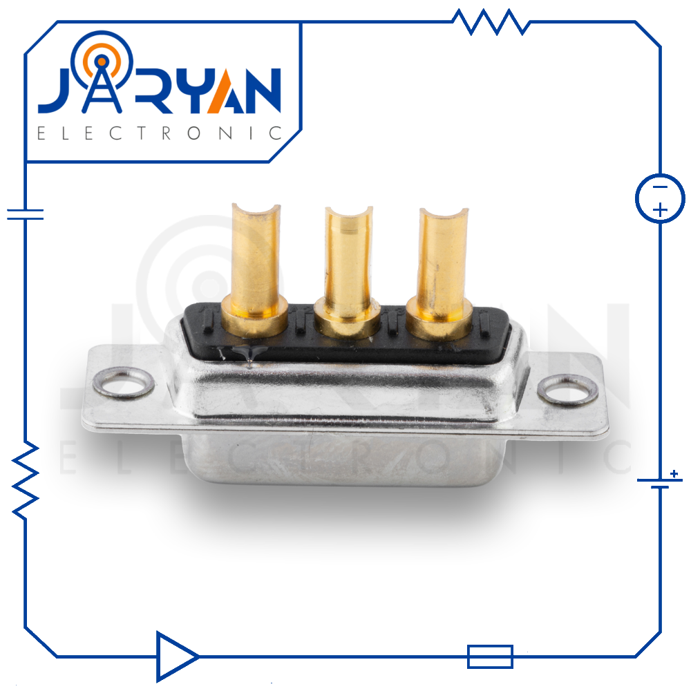 3V3Soldering FemaleStright (3) کانکتور 3V3 مادگی لحیمی صاف