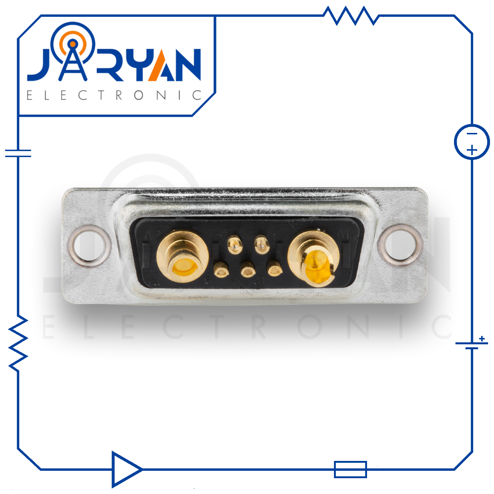 7W2 Soldering MaleStright (2) کانکتور 7W2 نری لحیمی صاف