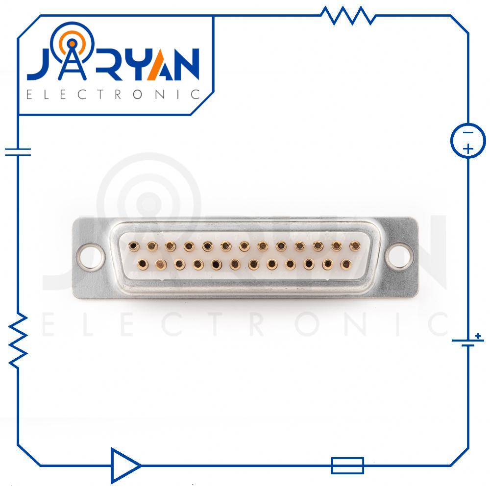 DB 25 Soldering FemaleStright (3) کانکتور 25 پین مادگی لحیمی صاف