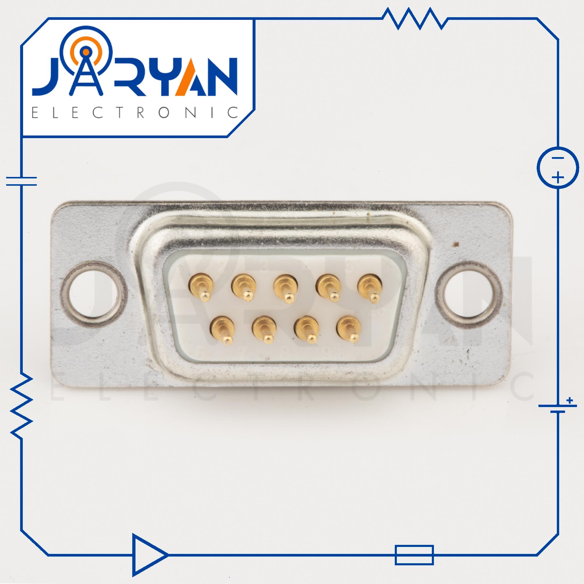 DB 9 PCB mount FemaleStright (3)
