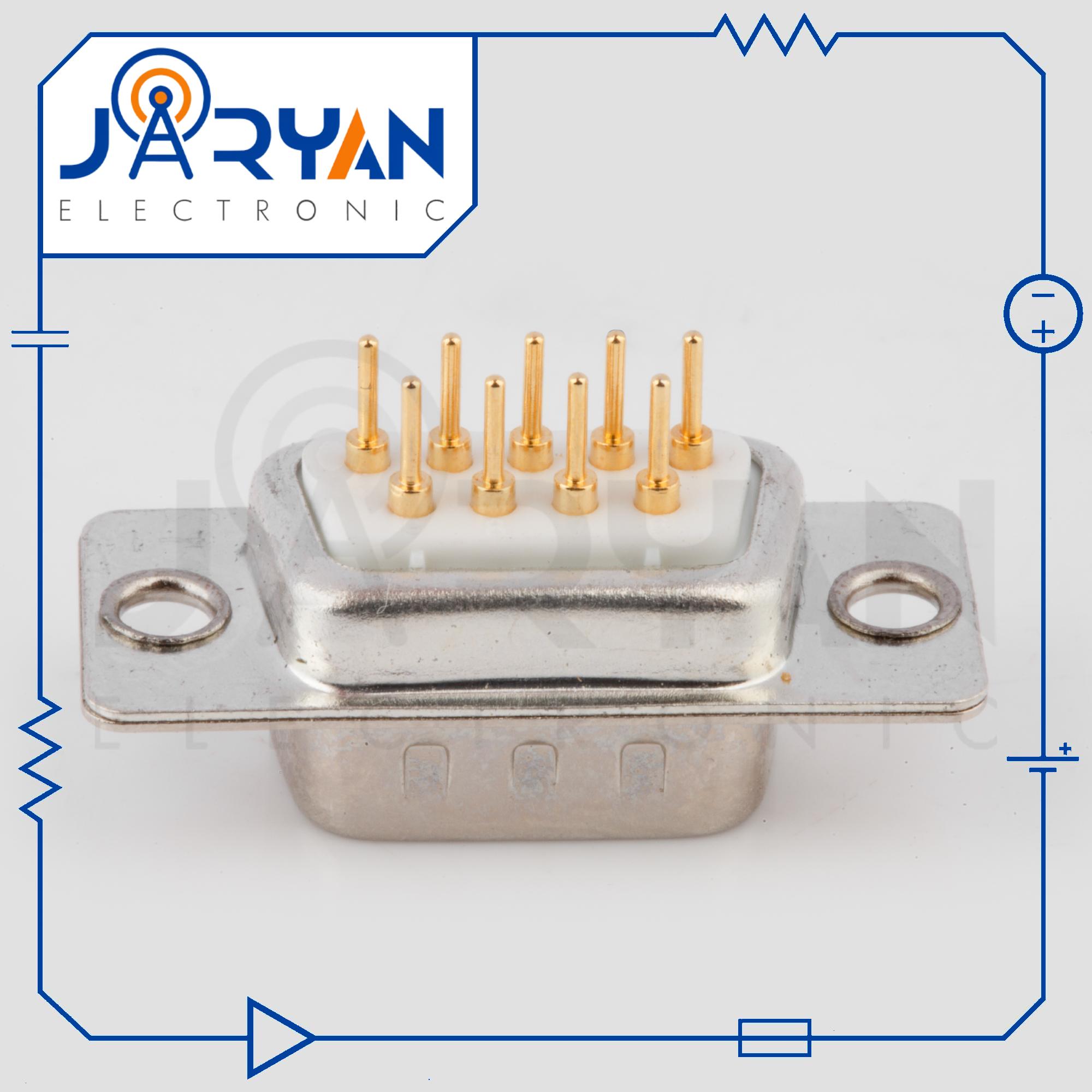 DB 9 PCB mount MaleStright (2)