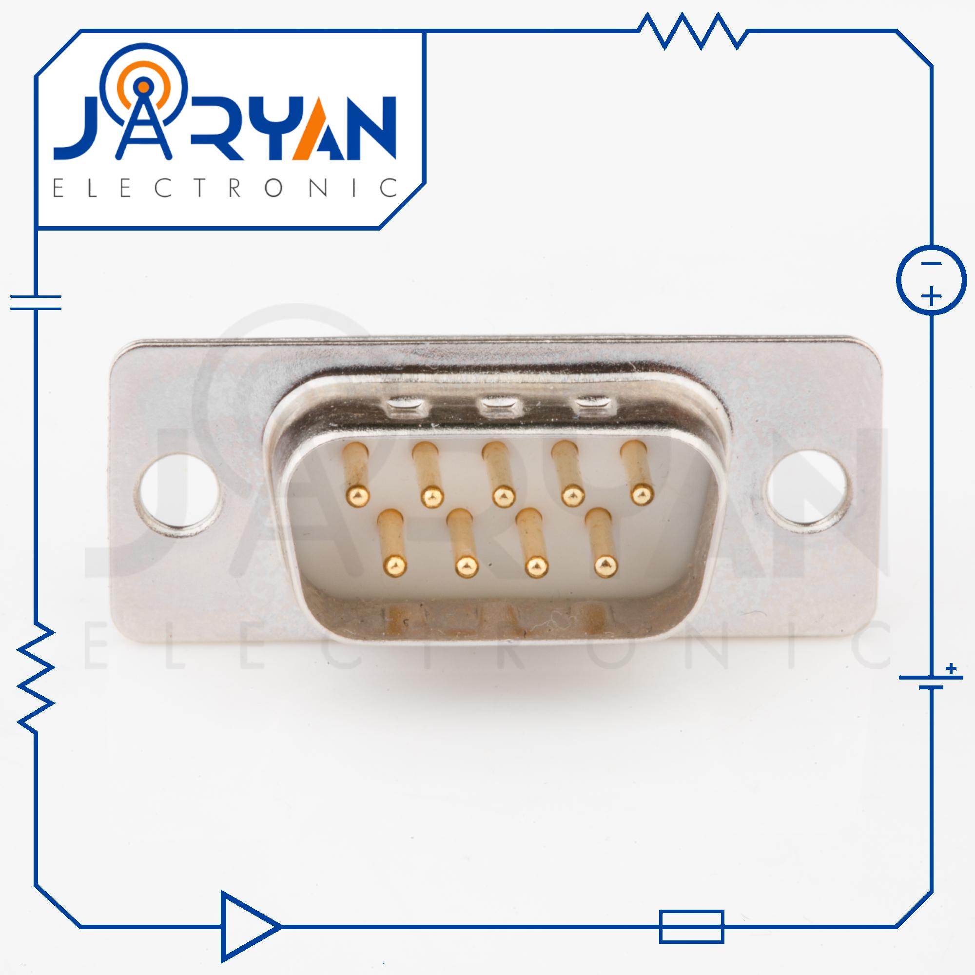 DB 9 Soldering MaleStright