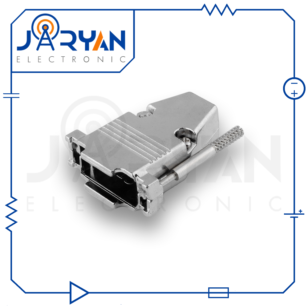 DB15 Pin Metal D-SUB Connector Cover Hood (1)