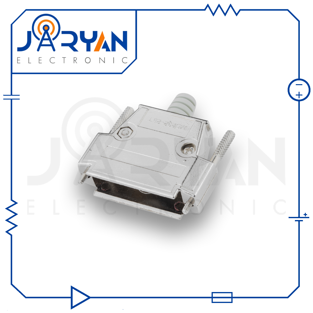 DB25 Pin Metal D-SUB Connector Cover Hood ch (1)