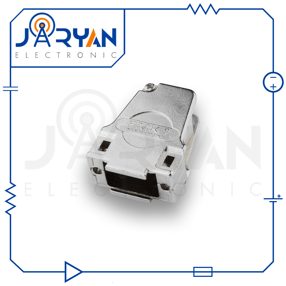 DB9 Pin Metal D-SUB Connector Cover Hood FCT (1)