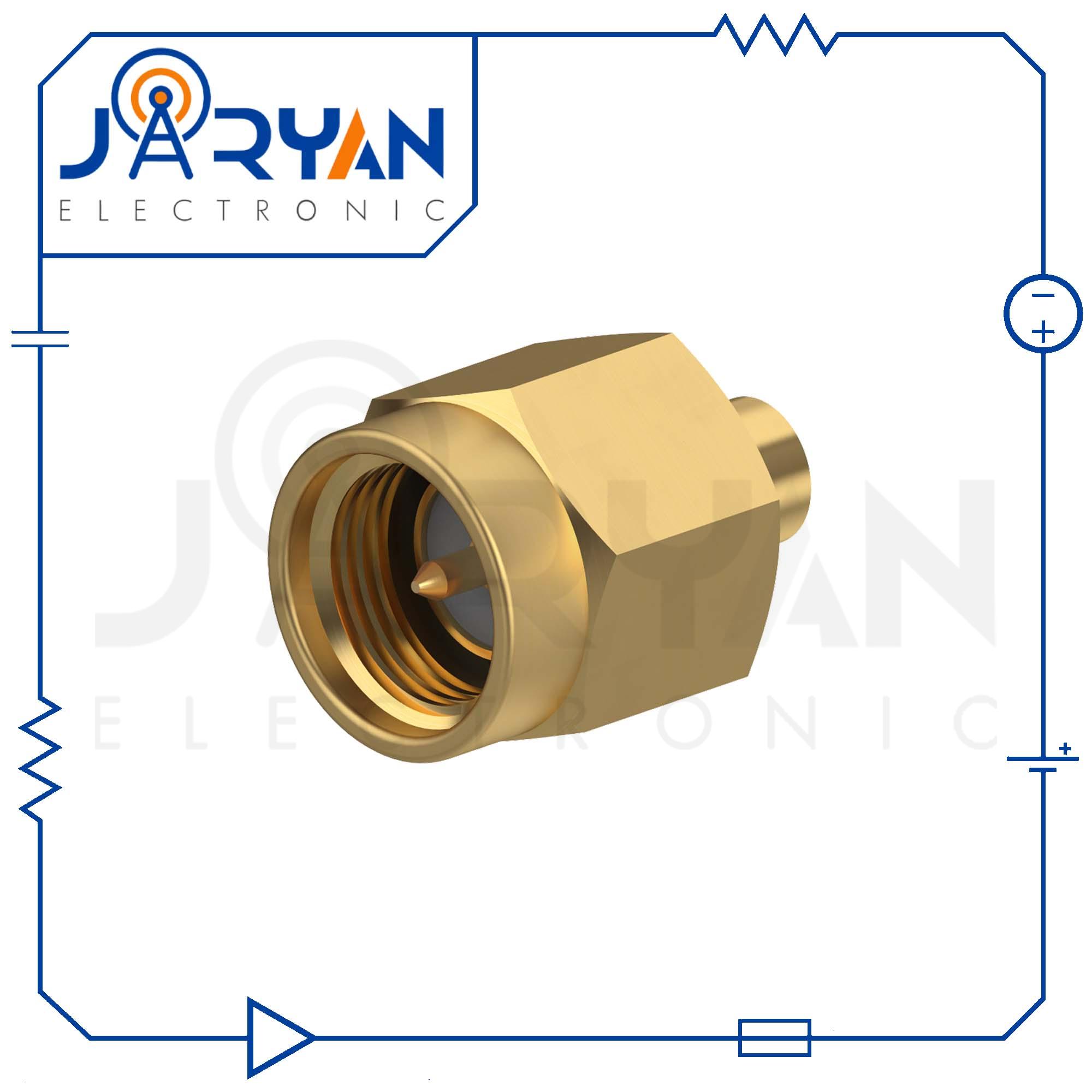 کانکتور HUBER+SUHNER سرکابلی نری مستقیم 11‎ ‎̲ SMA-50-2-15/111_NE