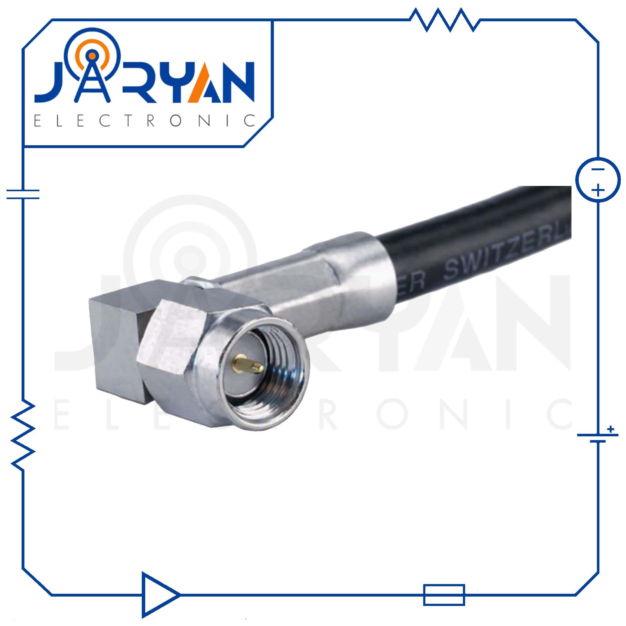 کانکتور HUBER+SUHNER سرکابلی نری نود درجه 16‎ ‎̲ SMA-50-3-146/133_NE